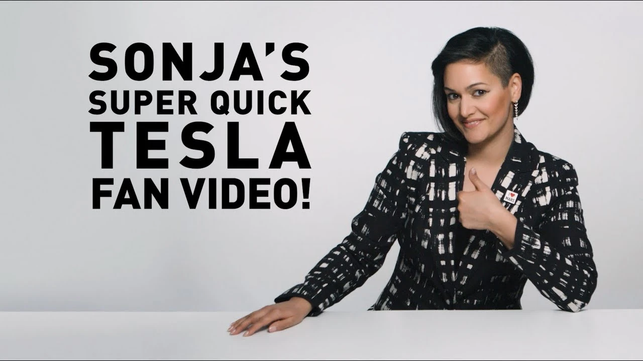 Sonja's SUPER QUICK Tesla Fan Video!  | Tesla Project Loveday